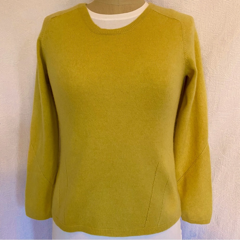Pure Cashmere Sm sweater soft butter yellow